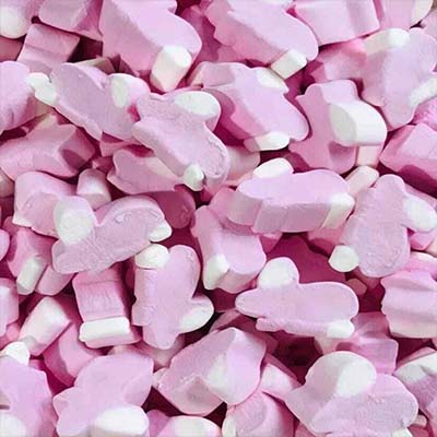 Pink & White Bunny Mallows