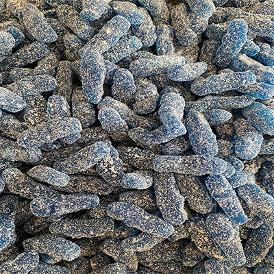 Fizzy Blue Jelly Babies (V, VG)